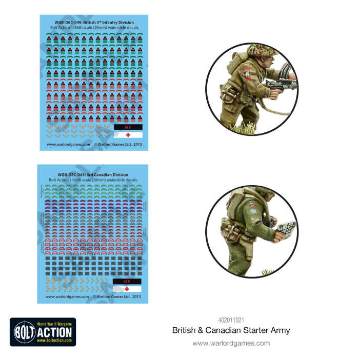 Bolt Action:  British & Canadian Army (1943-45) Starter Army